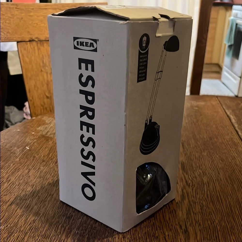 IKEA Espressivo NIB 1995 LED lamp black - vintage